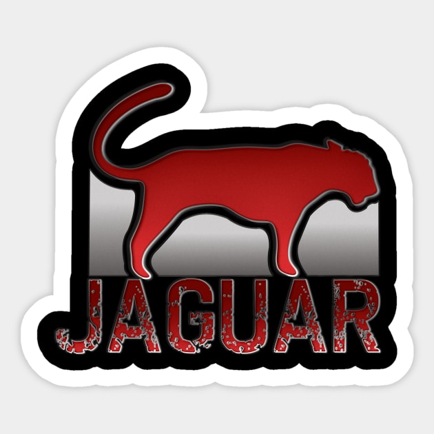 Jaguar Sticker by mypointink